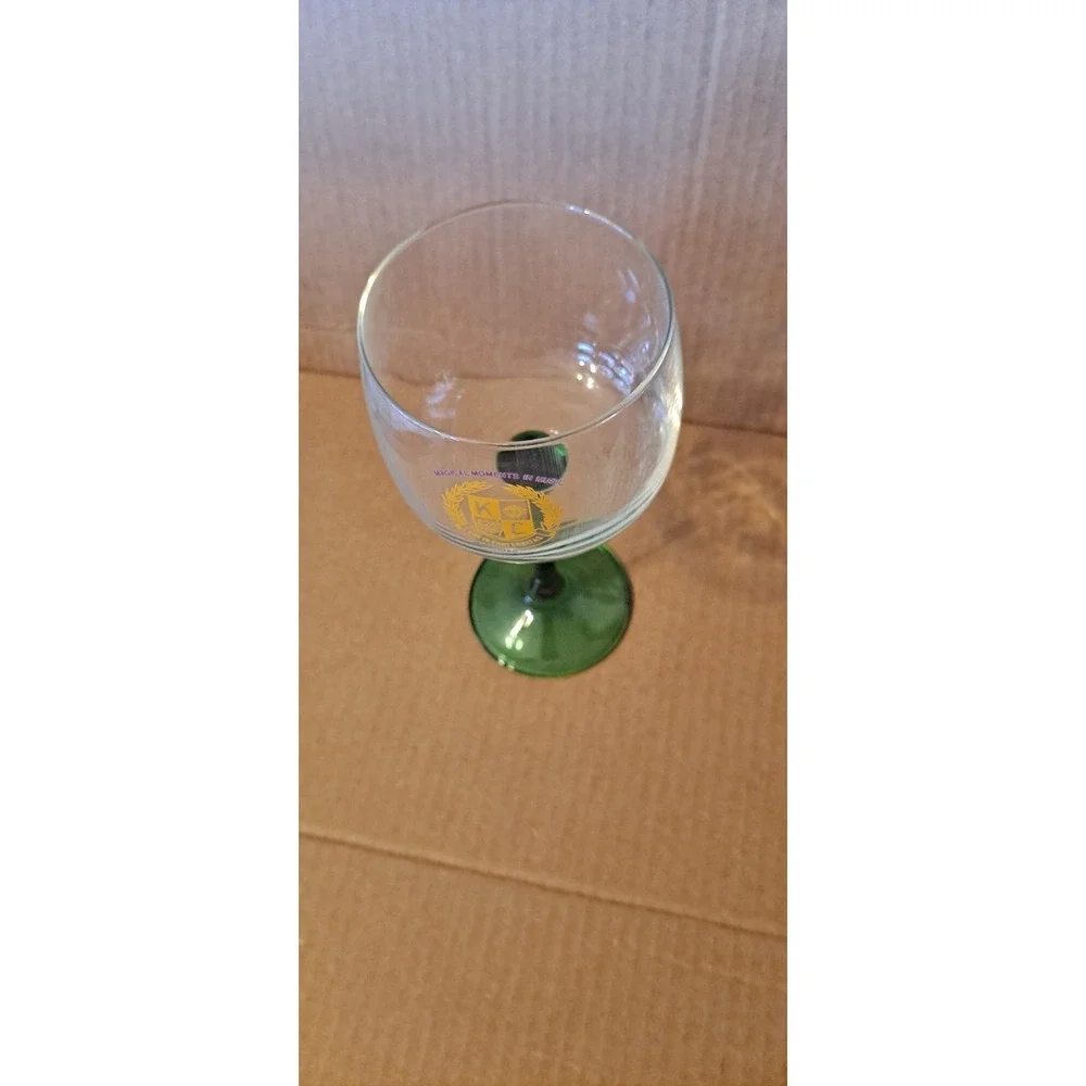 Mardi Gras Krewe Of Kaa Cee Covington,  LA 1986 Commemorative Glass‎